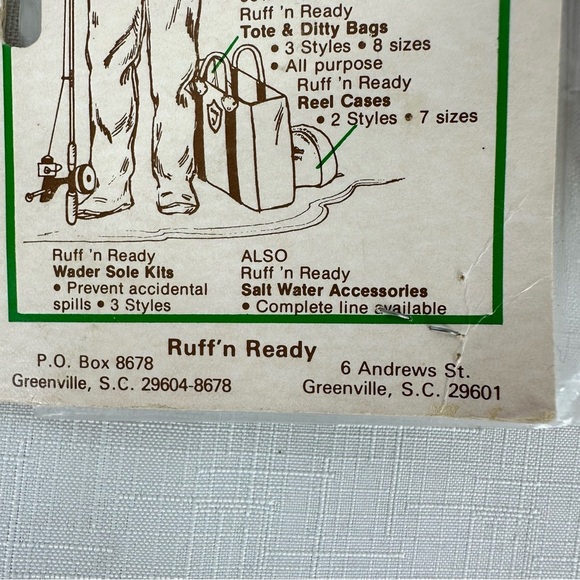 Vintage Ruff’ n Ready Leather Creel Harness New Sealed in Package - Picture 7 of 12